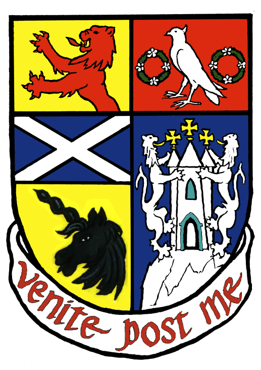 St Andrew's RC High School, Fife, badge