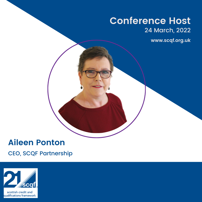 Aileen Ponton, CEO, SCQF Partnership