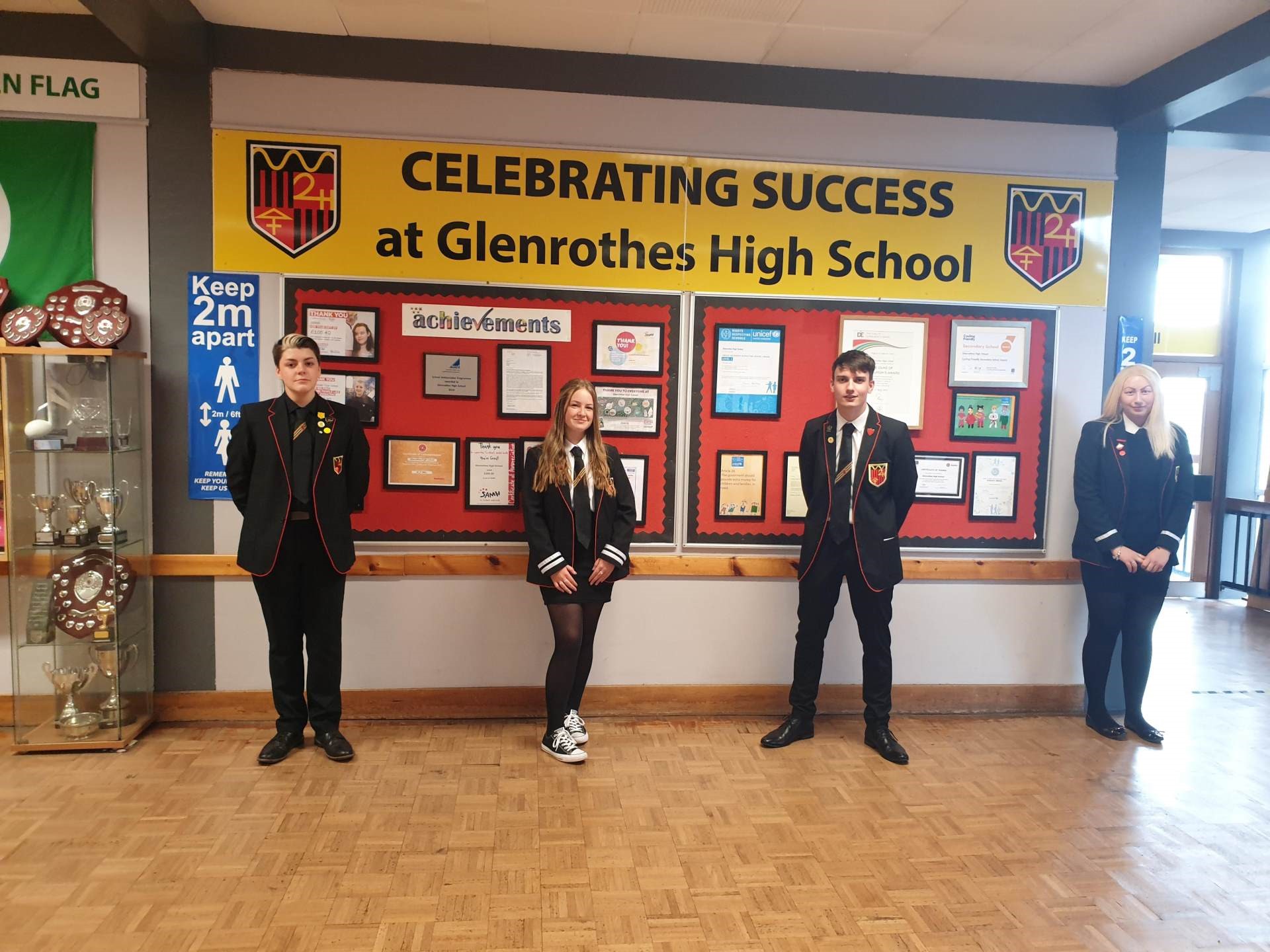 Glenrothes High School Ambassador Pupils