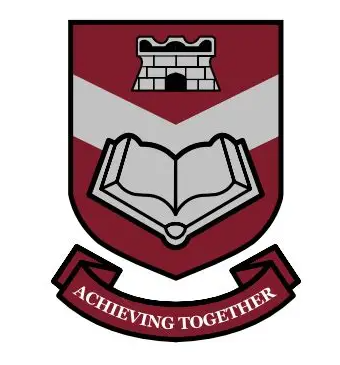 Vale of Leven Academy red and white logo